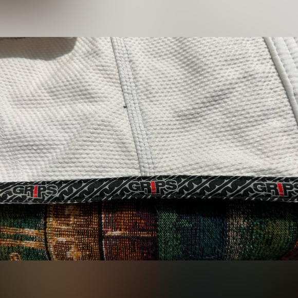 GRIPS Brazilian Jiu Jitsu Alliance LIMITED EDITION CY-074 Men's A4 Top Only BJJ - Picture 3 of 11